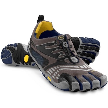 a pair of vibram five fingers