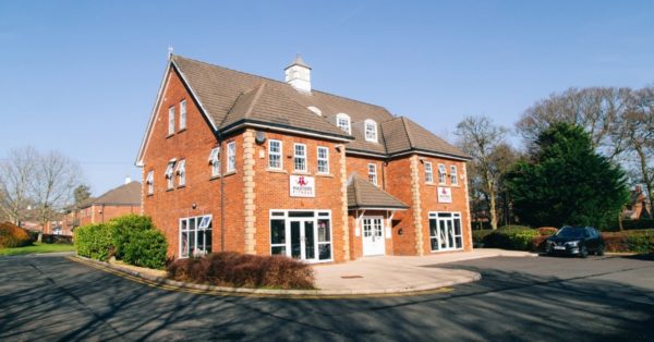 photo of outiside the gym at Brockhall Village, Blackburn