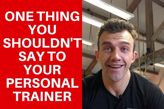 personal trainer giving advice video screenshot